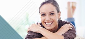 Young woman with beautiful smile